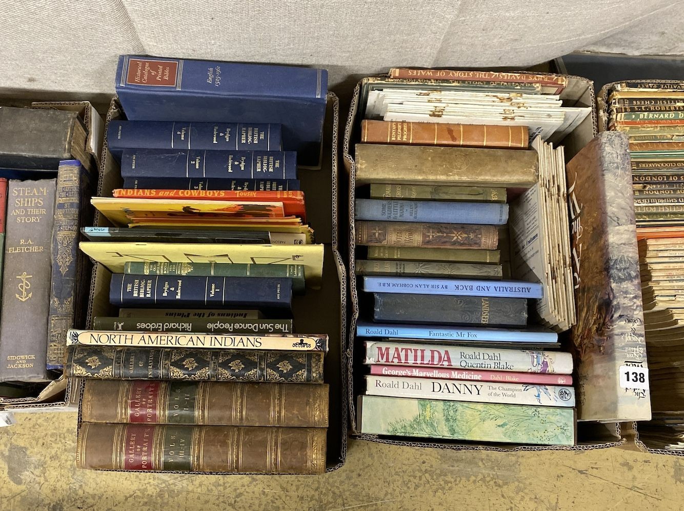 A large collection of assorted books mainly reference works